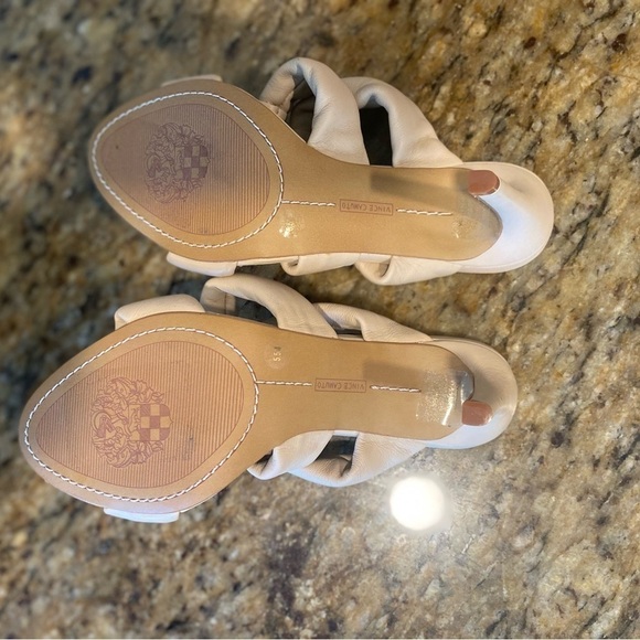 Vince camuto cream heels 5.5 - Picture 5 of 7